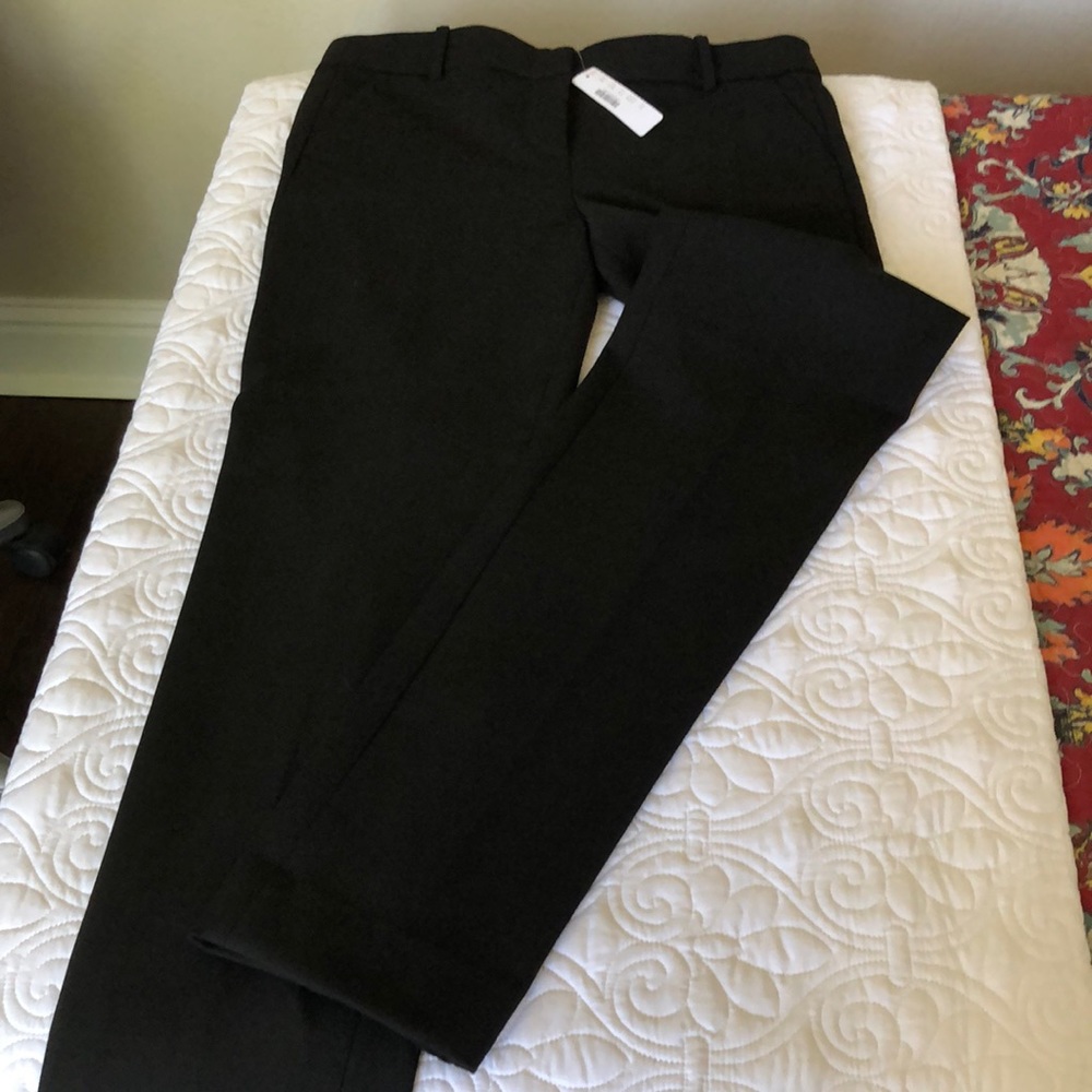 NWT J. Crew Black Cameron Sz 10T Pants